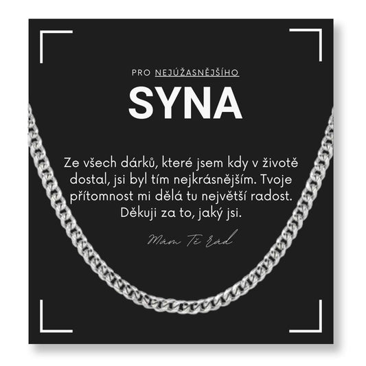 Sada pro syna - Steel náhrdelník