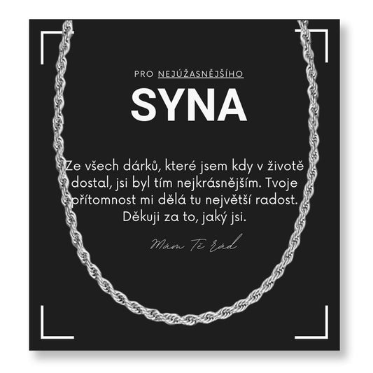 Sada pro syna - Rope náhrdelník